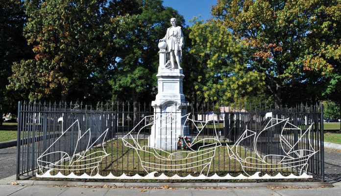 Philadelphia’s Columbus statue caused less harm than city’s mayor and district attorney