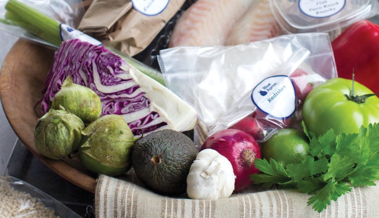 Hanging up the (blue) apron