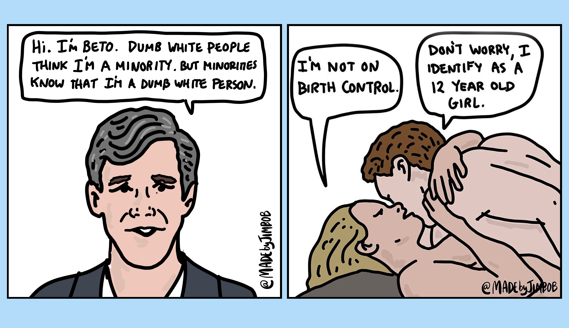 Trigger warning: Cartoons ahead