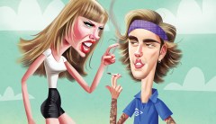 Taylor Swift’s war with Justin Bieber rages on