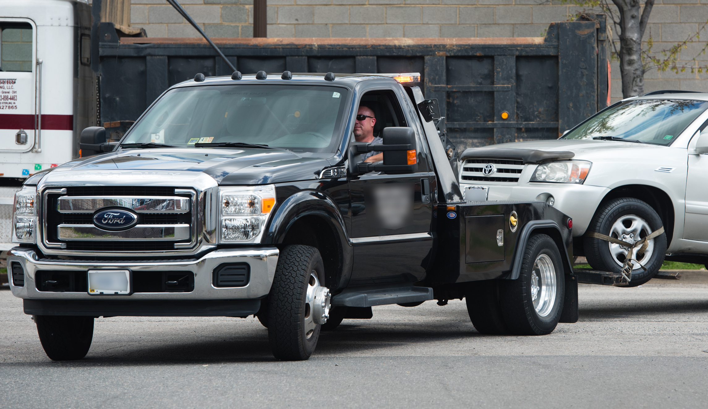 He got cancer. Los Angeles seized and sold his car