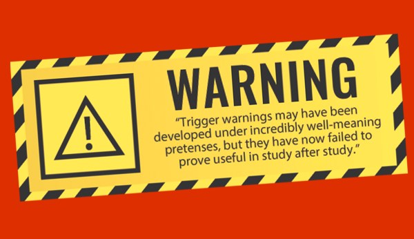 Trigger warning: Mixed messages ahead