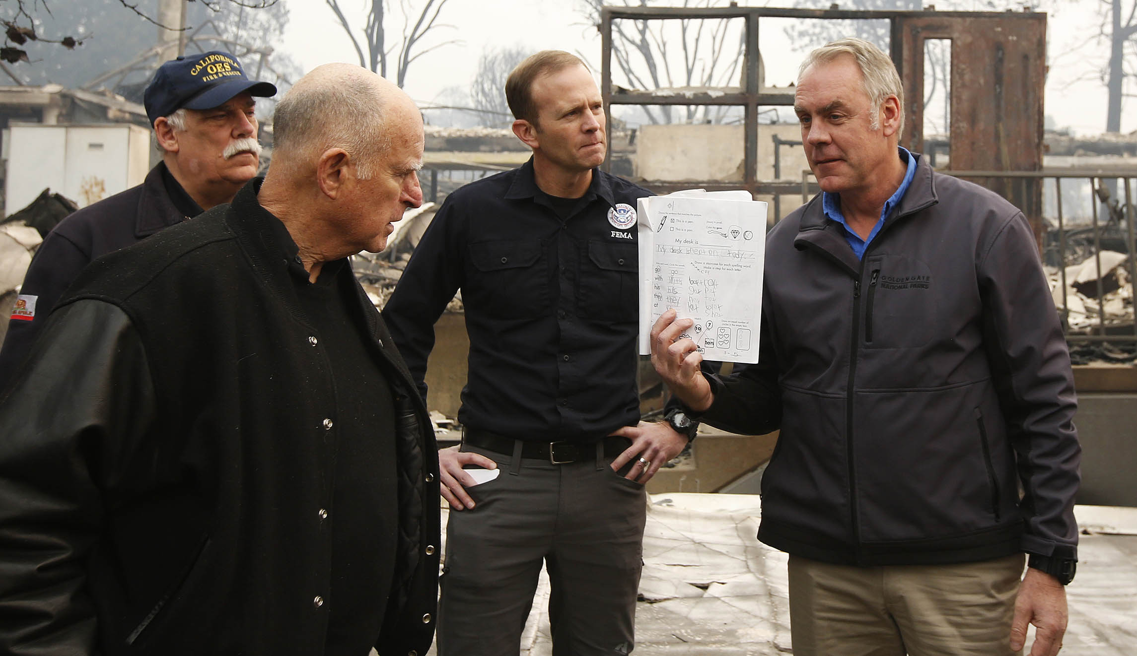 Zinke warns against assigning blame for California wildfires