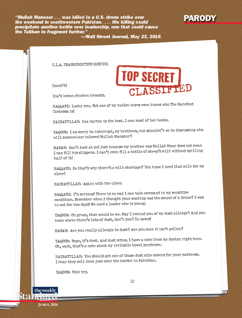 The Taliban Succession