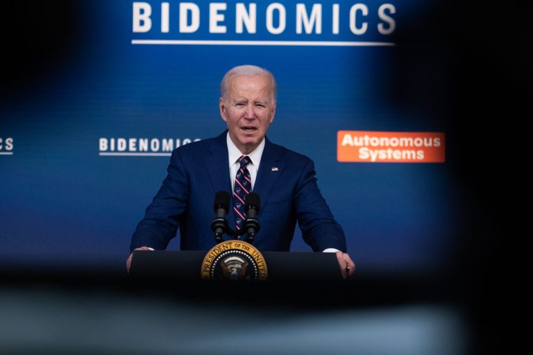 Nearly half of all job growth under Biden is government: Top Trump advisers