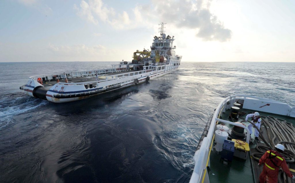 Search for lost jet tests China, US capabilities