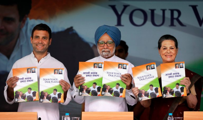 India’s Congress Party promises jobs, universities