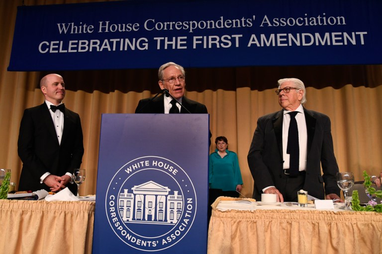 Anti-Trump awards main feature of White House Correspondentsâ dinner
