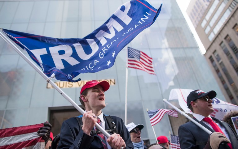Watch: Pro-Trump rallies rock cities across the US