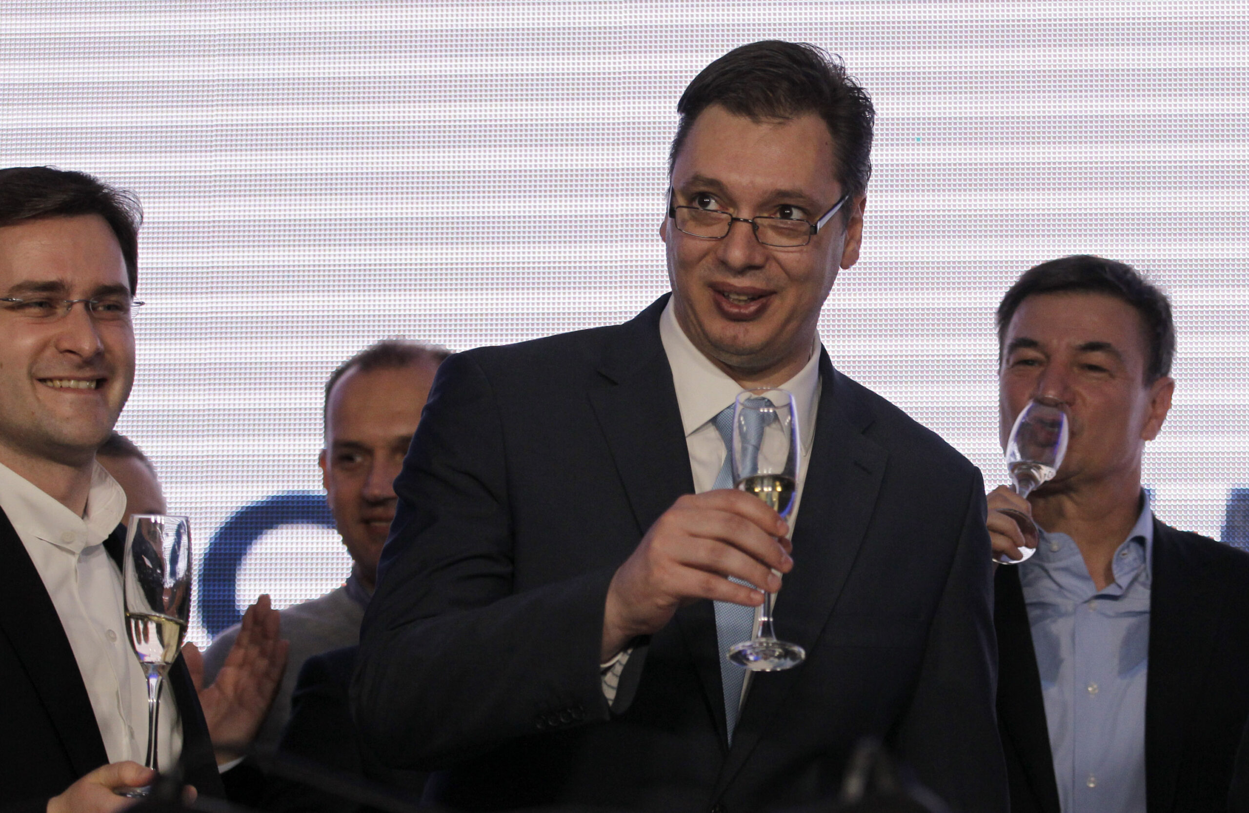 Poll: ruling party wins big in Serbian election