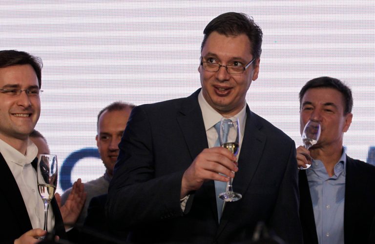 Poll: ruling party wins big in Serbian election