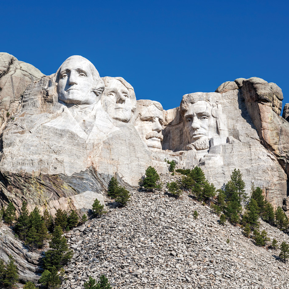 On Top of Mount Rushmore