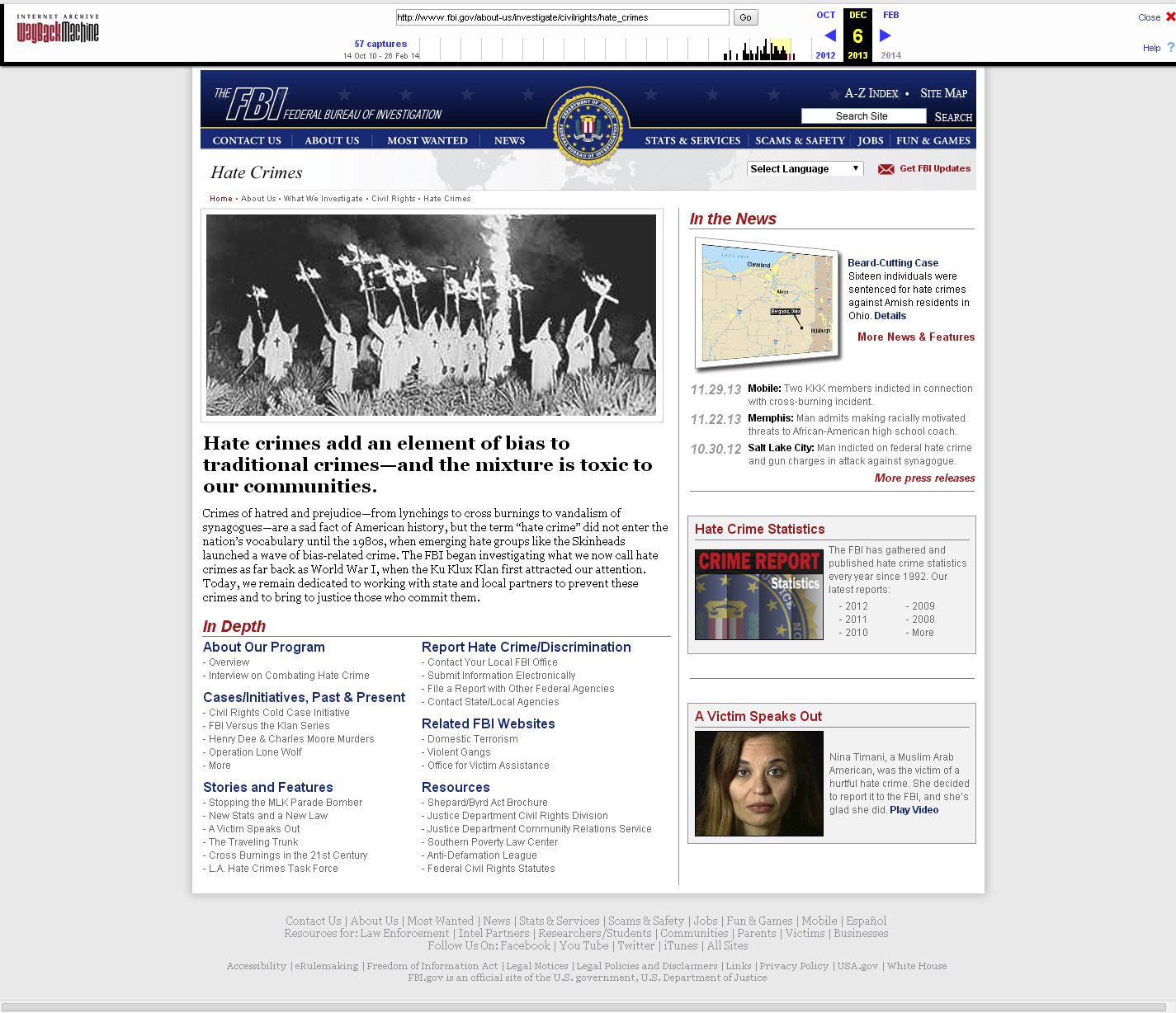 ‘Shocked’ Anti-Defamation League slaps FBI ‘diss on hate crimes