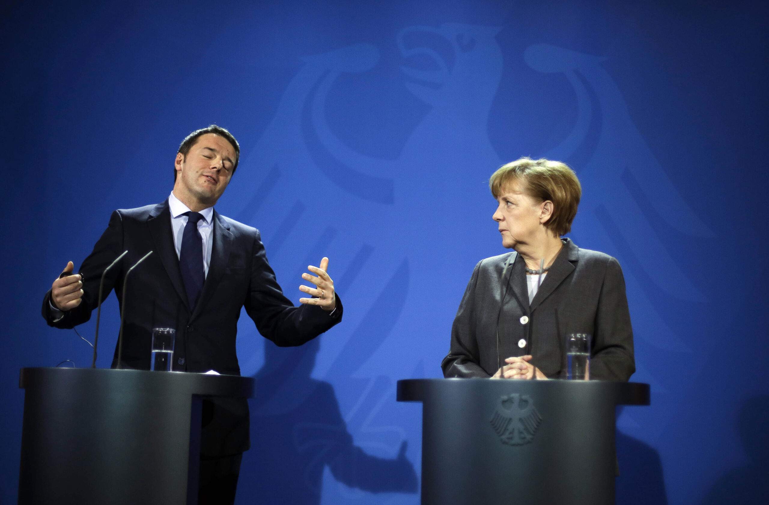 Merkel backs Italy’s new PM on economic reforms