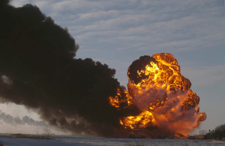 North Dakota oil train crash cleanup almost done