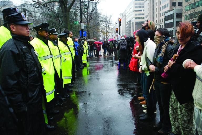 Patience wanes with Occupy DC protest