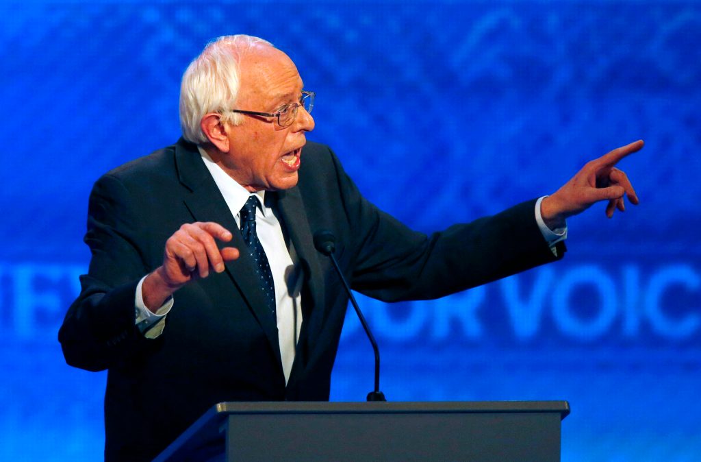 Sanders: Trump is trying to divide, scare middle class