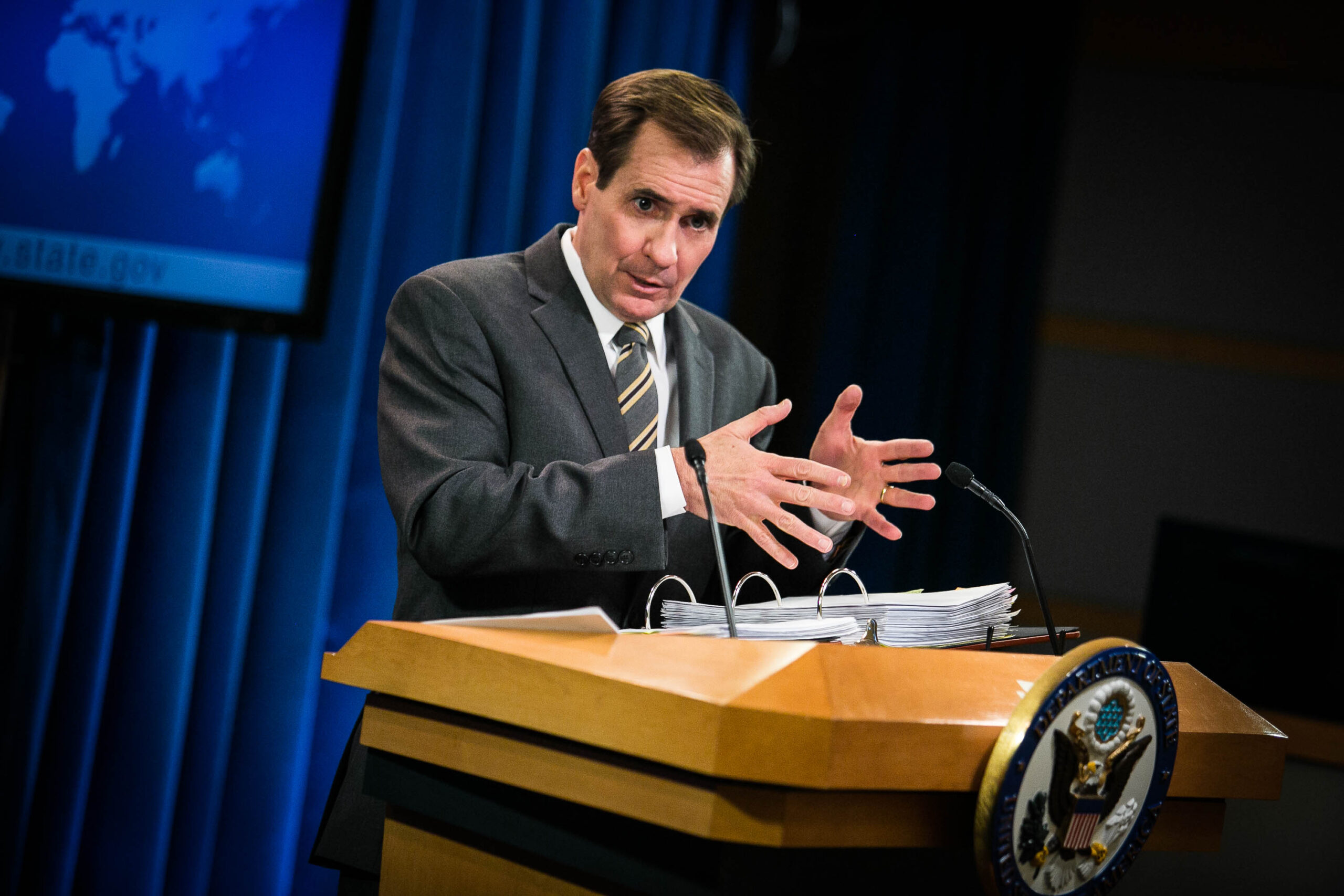 State says ‘technical issues’ holding up Iran sanctions