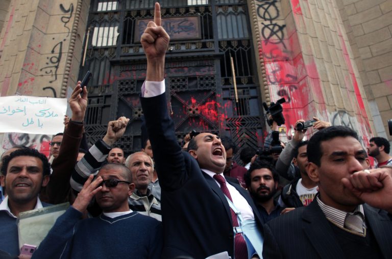 Egypt leader says public opposes the Brotherhood