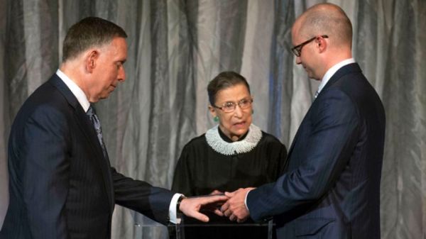 Labor of love: Department hosts rooftop same-sex wedding ceremony