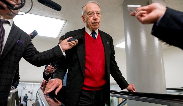 Grassley demands more info after DOJ releases texts revealing bias on Robert Mueller’s team