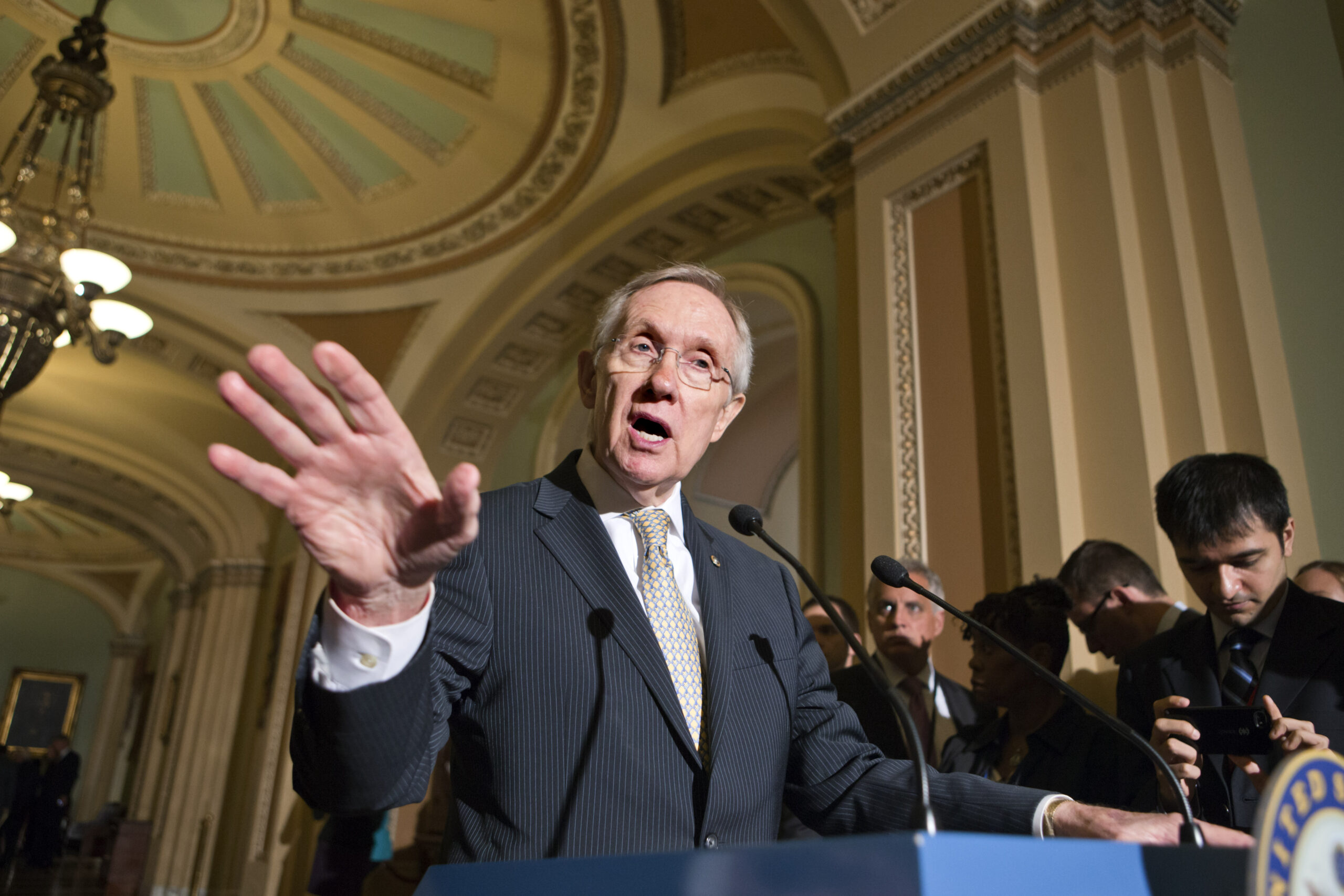 Harry Reid refuses to read bipartisan letter about tax reform