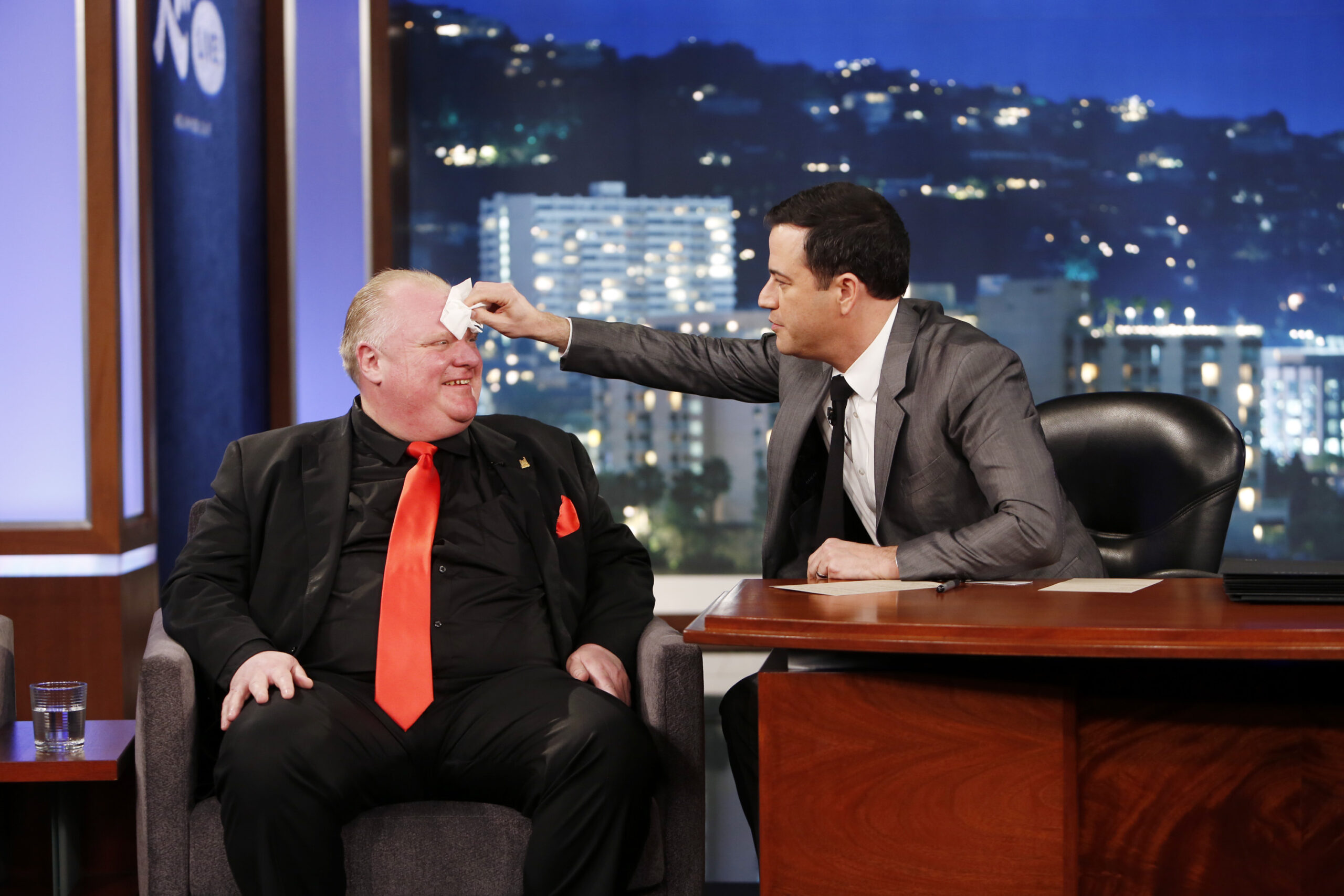 Toronto mayor laughs off Kimmel’s idea to get help