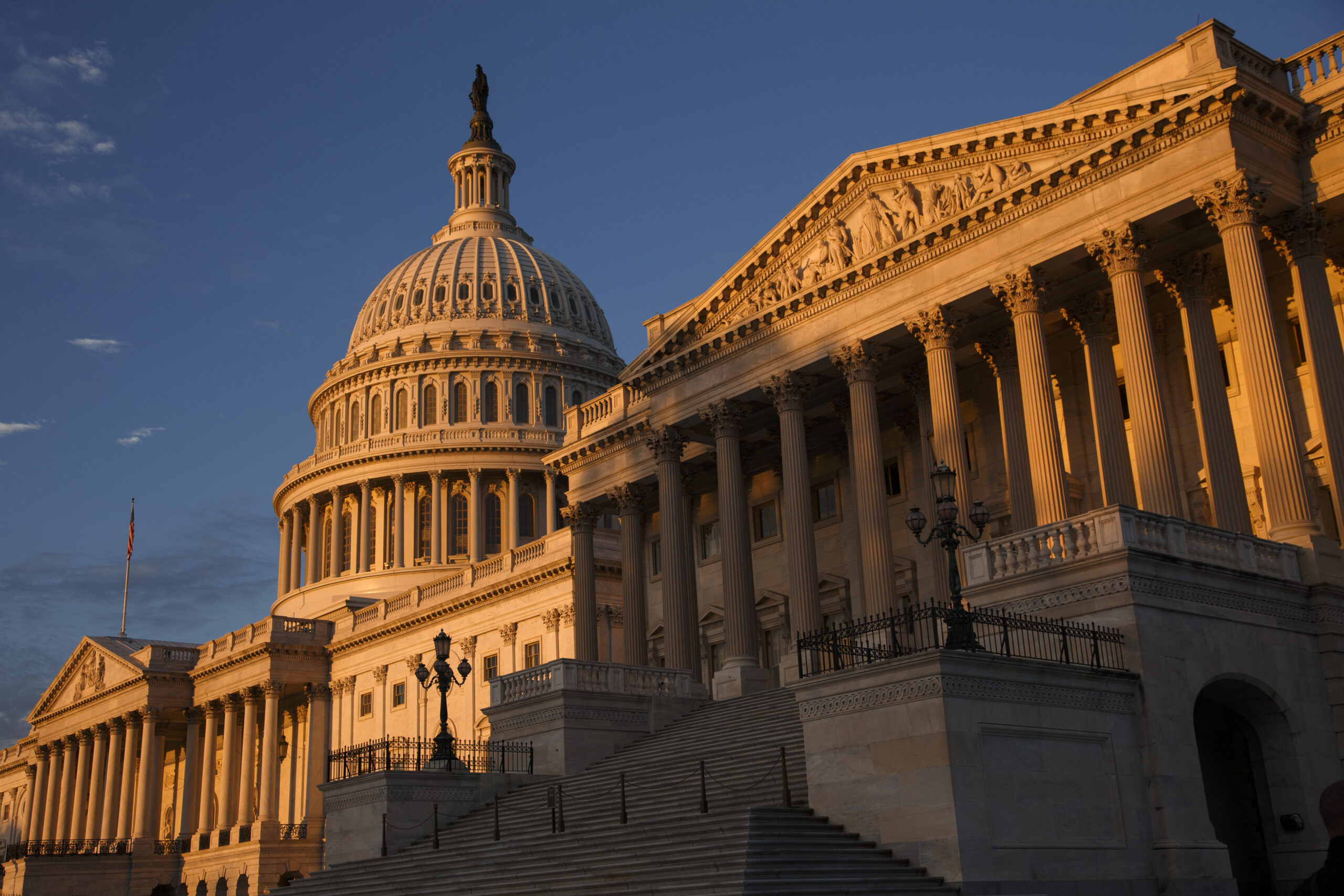 Both parties meet, but not with each other as shutdown looms