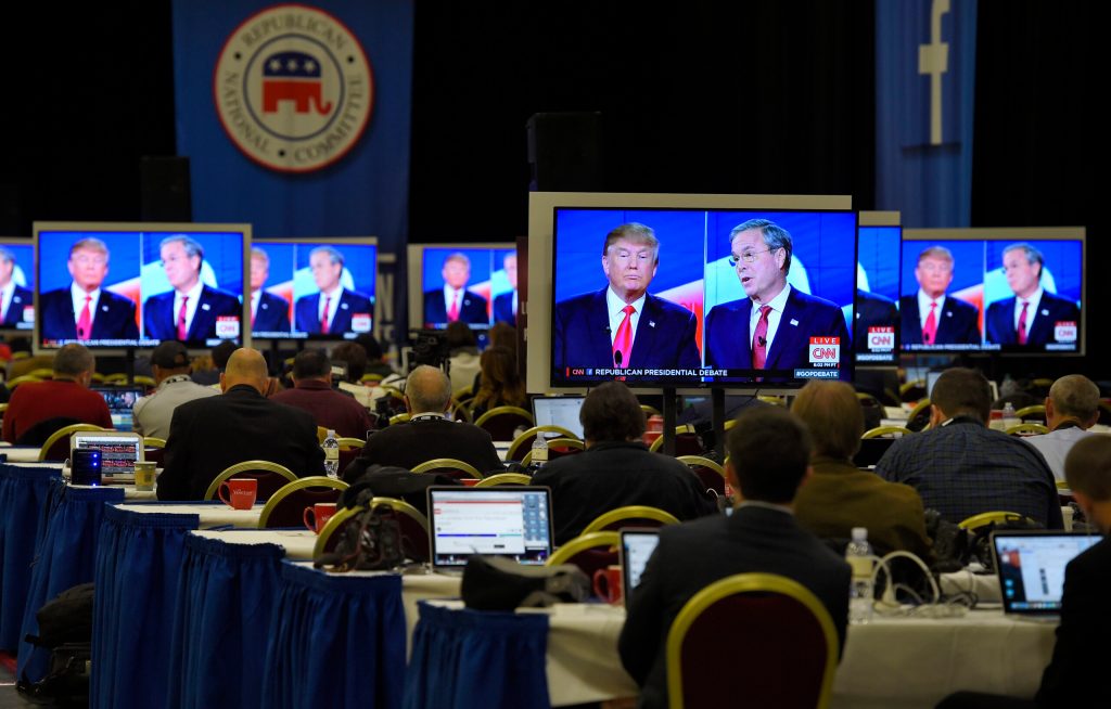 Negative campaigning breaks out in the Republican race