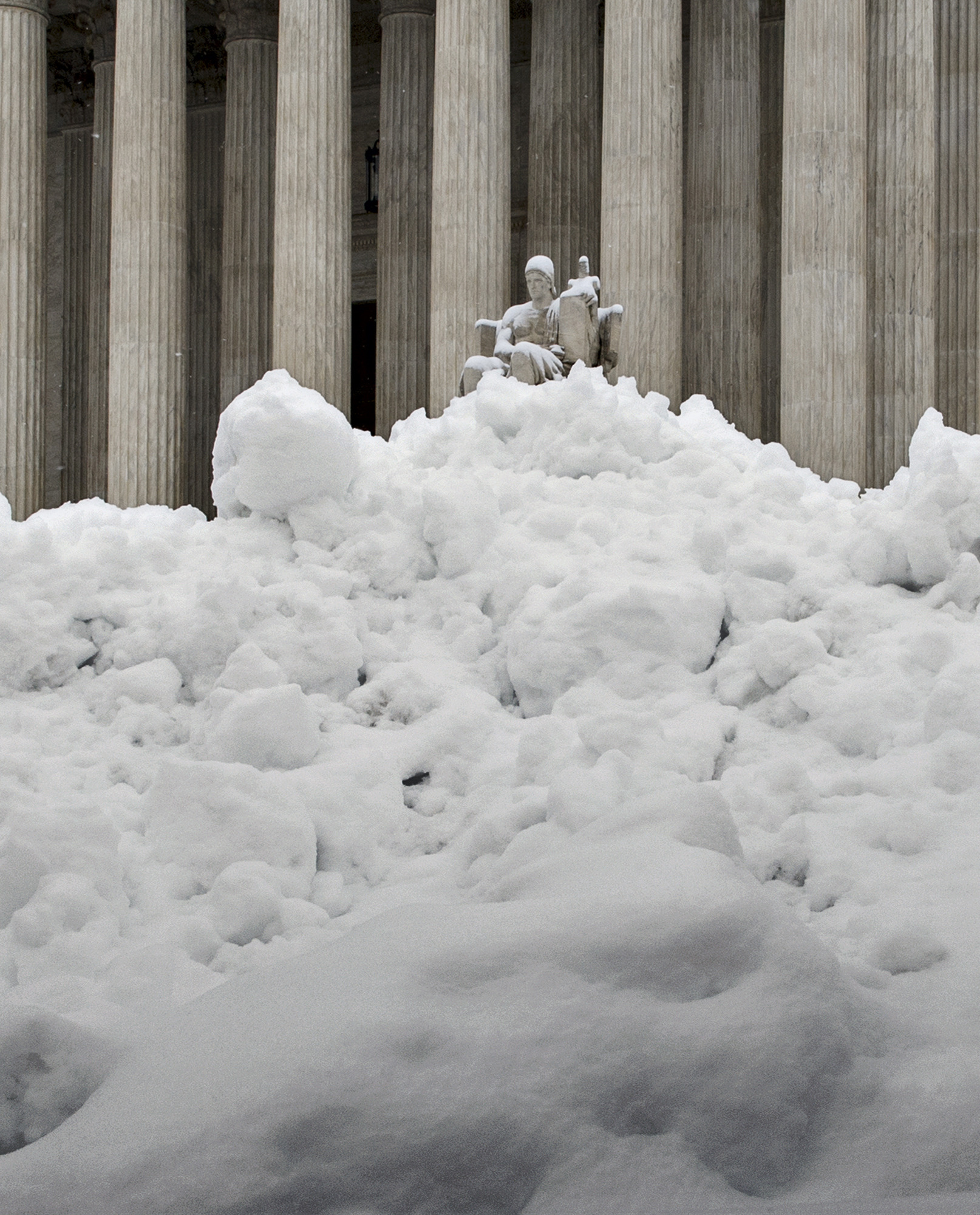 Winter storm that hit the DC area by the numbers