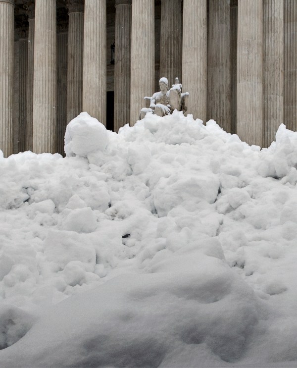Winter storm that hit the DC area by the numbers