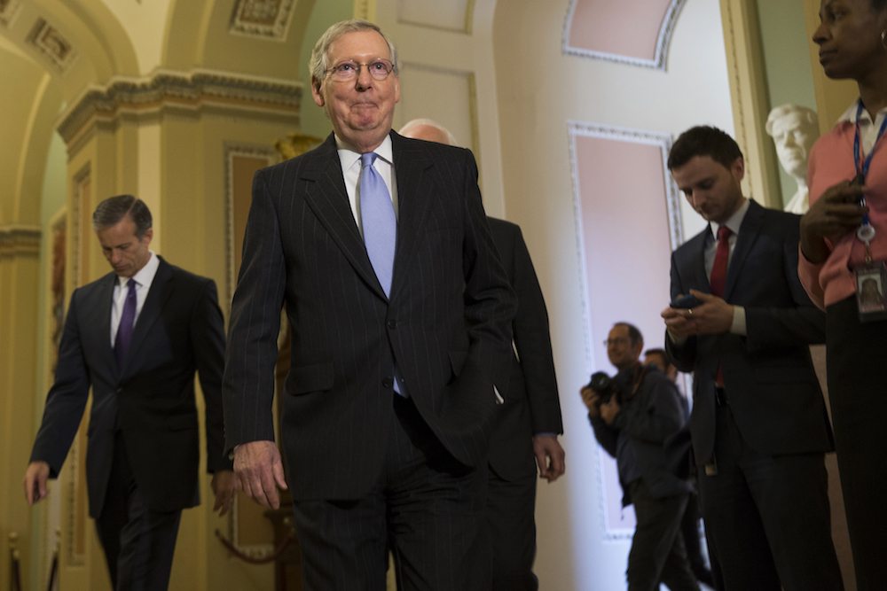 McConnell defends plan to keep current Senate leaders