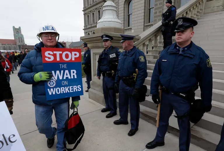 Michigan union backs down, allows members to use right-to-work law