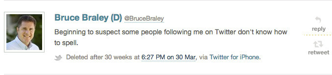 Bruce Braley has difficulty spelling terms used regularly in the state he wishes to represent in the Senate