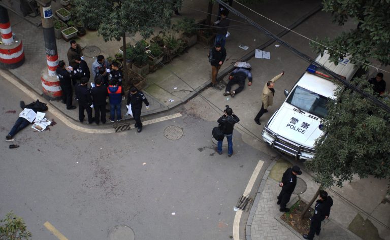 Knife fight in China sparks rumors