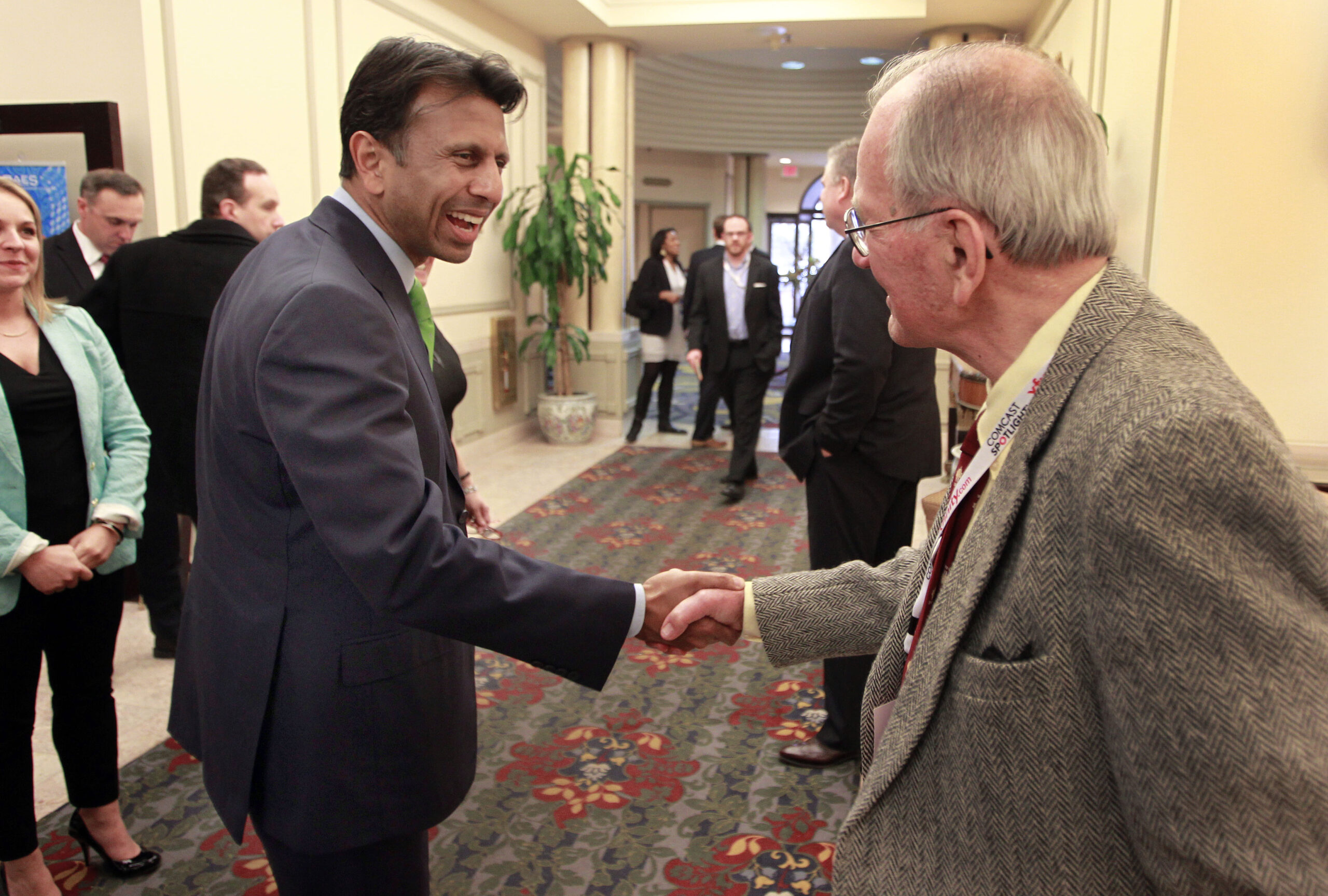 Bobby Jindal steps out in New Hampshire