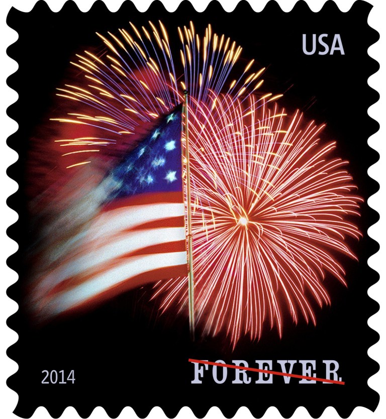 Star-spangled banner stamp unveiled at Smithsonian