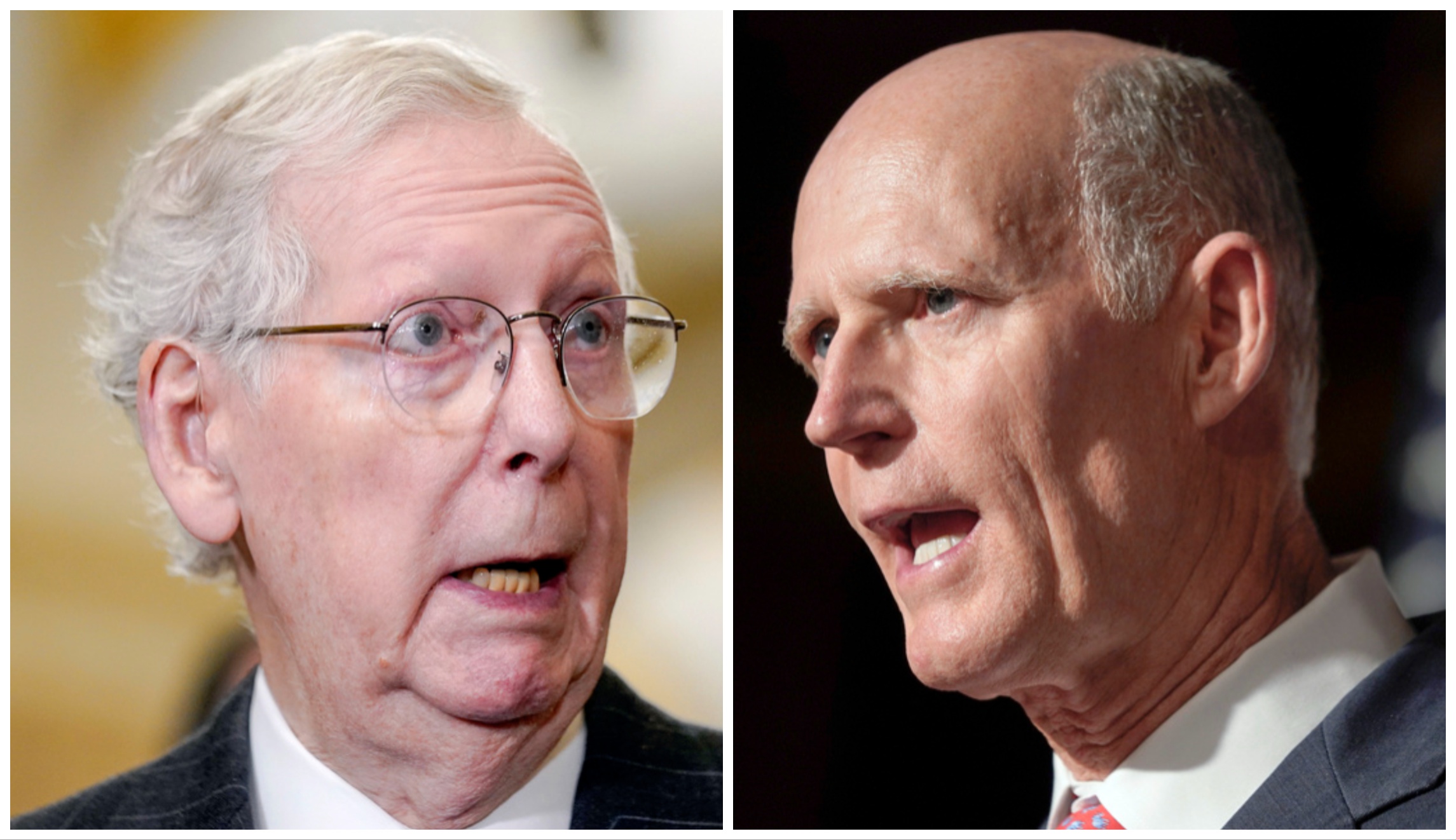 Rick Scott accuses McConnell of ‘undermining’ GOP over Senate border deal