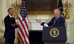 Former staffers joke about Biden not awarding Obama the Medal of Freedom