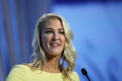 Bridget Ziegler ignores husband’s sex scandal and appears at first Disney oversight board meeting