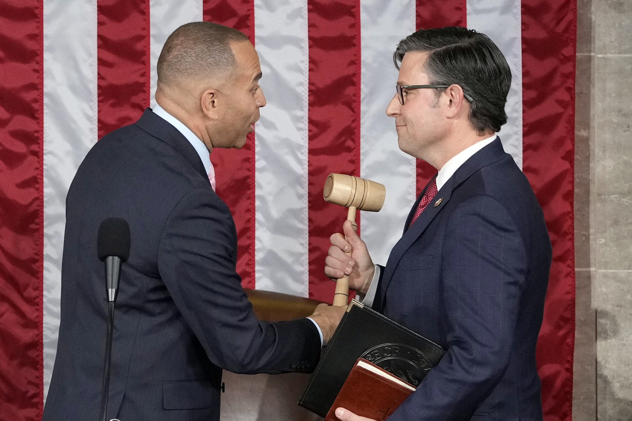 How Mike Johnson listening to Democrats could help him save his job