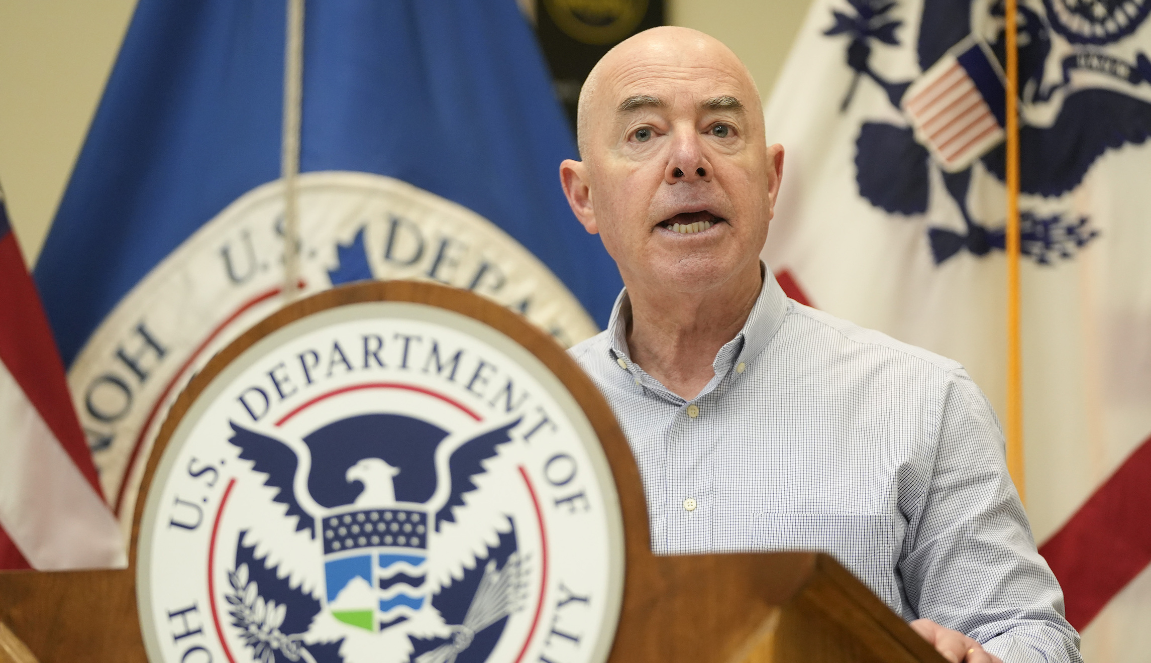 Mayorkas decries ‘harmful results’ of border divide after impeachment hearing