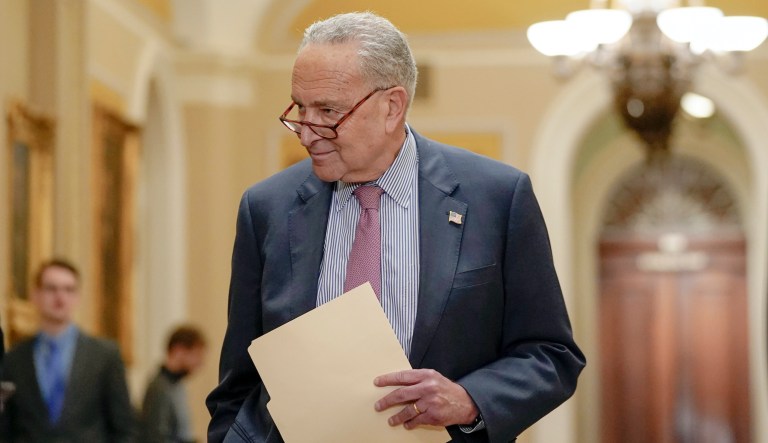 Chuck Schumer moves to extend government funding with one week until shutdown
