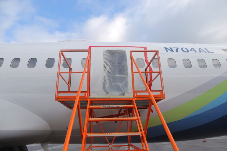Government investigating if Boeing part that blew off jet was up to design standards