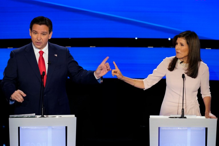Nikki Haley’s DeSantis dance