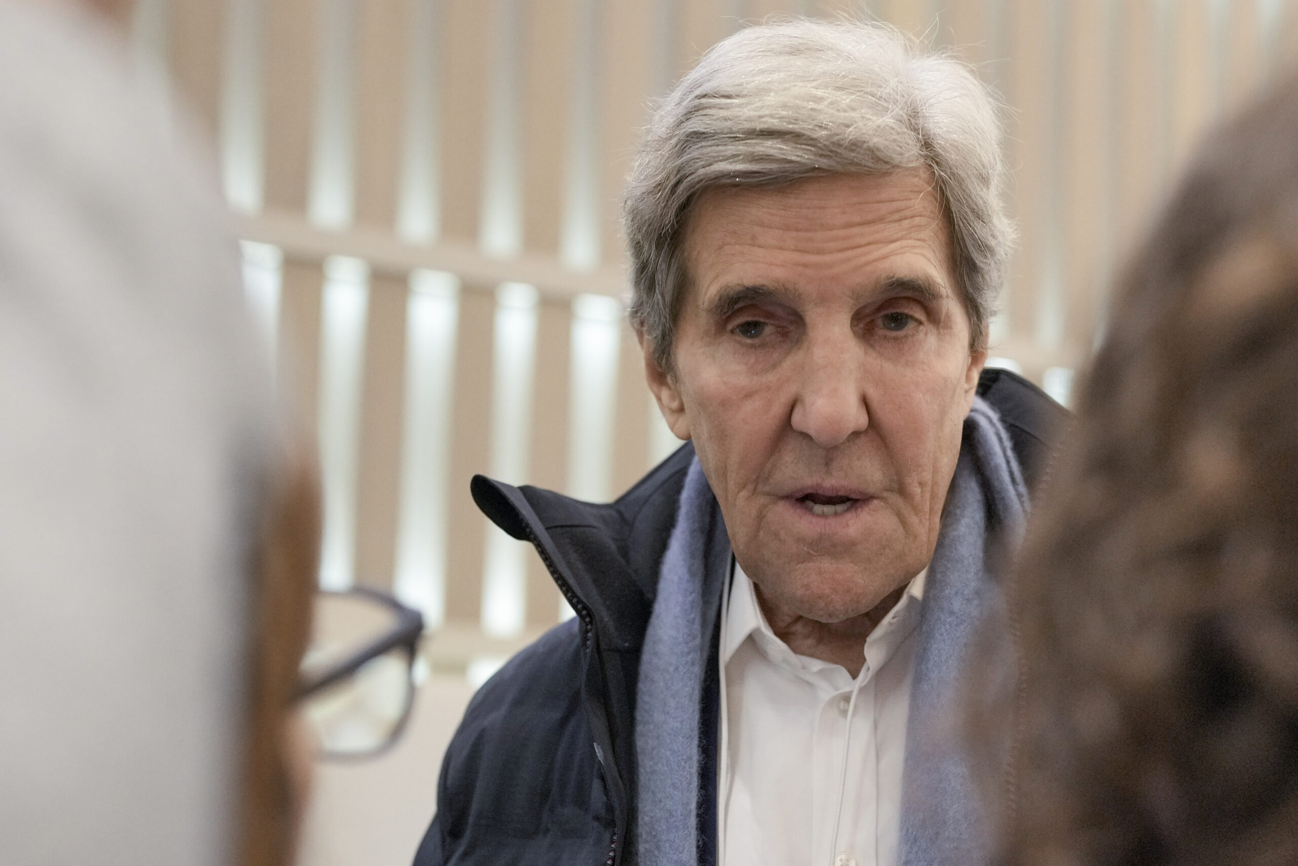 John Kerry has heated exchange at WEF over size of his carbon footprint