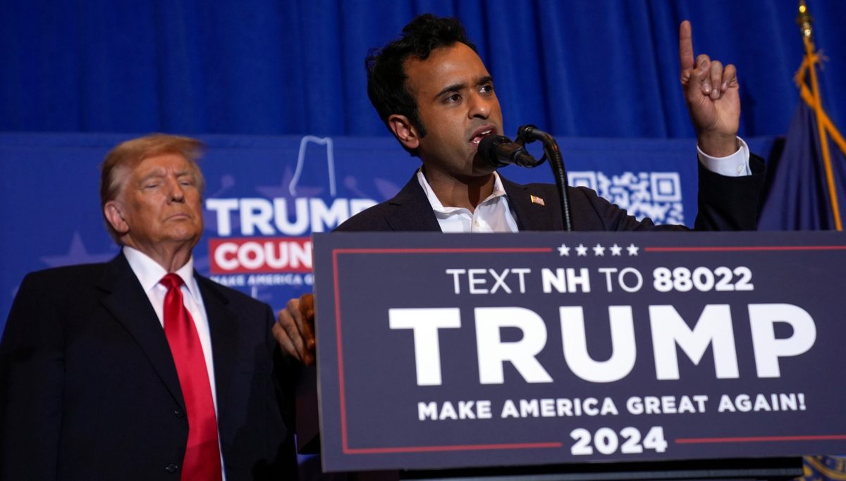 Vivek Ramaswamy speaks at Trump rally: '1776 moment'