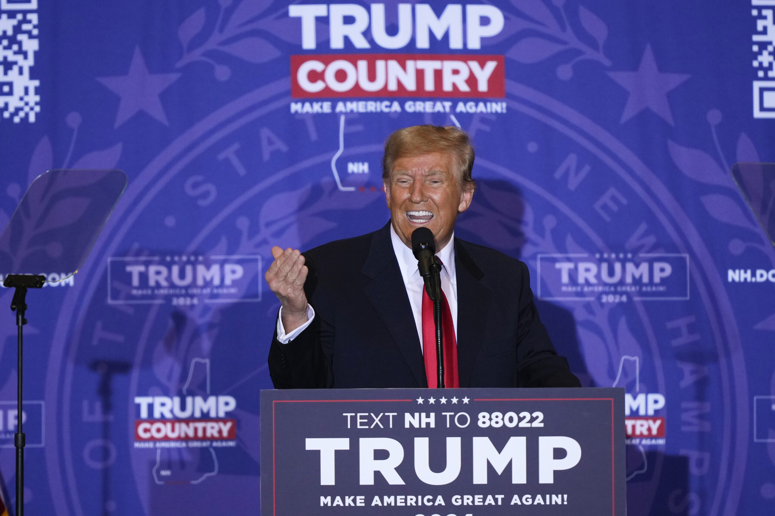 Trump rails against Haley as he tries to stop her rise in New Hampshire