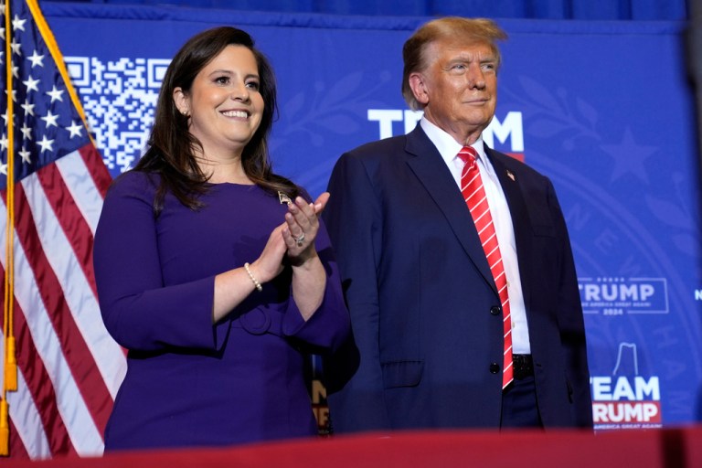 Trump says he won’t make Nikki Haley his running mate — as he’s flanked by rumored favorite Elise Stefanik Trump says he won’t make Nikki Haley his running mate — as he’s flanked by rumored favorite Elise Stefanik
