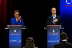 California Senate hopefuls spar over Israel’s war in Gaza at first 2024 debate